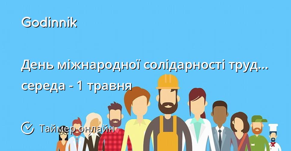День міжнародної солідарності трудящих 2052